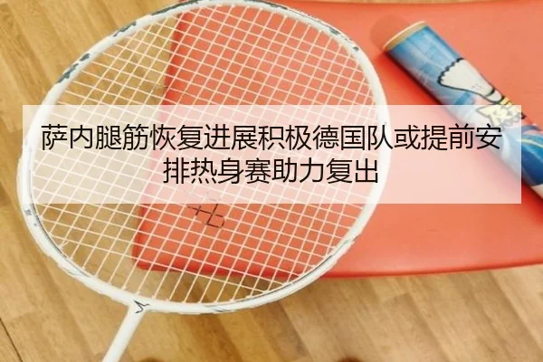 萨内腿筋恢复进展积极德国队或提前安排热身赛助力复出